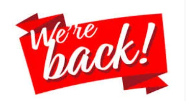 We’re Back !!