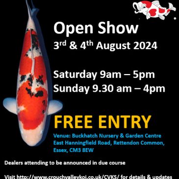 Crouch Valley Open Show 2024